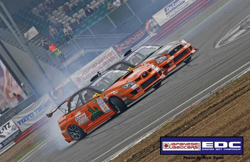 Team Orange run at the Japaneseusedcars.com Drfit Championship